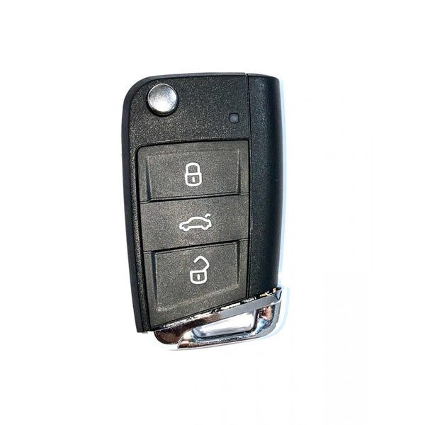 Carcasa Cheie VW Briceag 3 Butoane / Lamela HU 66