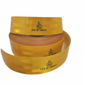 Banda reflectorizanta auto GALBENA continua Premium Quality-50m/rola