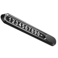 Suport Auto Numar Telefon Parbriz Aliaj de Aluminiu, Lipire cu Banda Dubla Adeziva, 13,8 cm