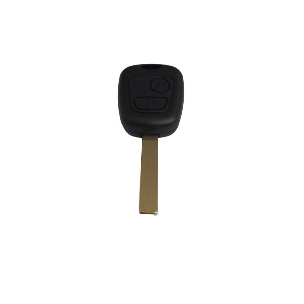 Carcasa Cheie Peugeot / 2 Butoane / Cu Lamela HU83 / Fara Logo
