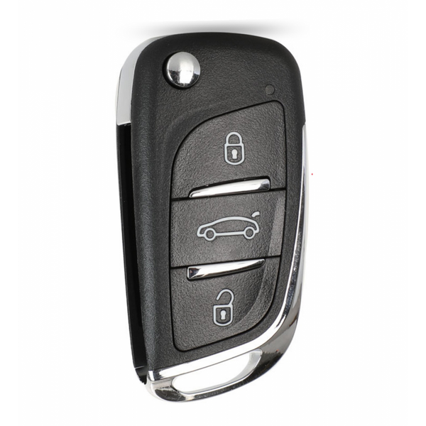 Carcasa Cheie Peugeot / 3 Butoane / Cu Loc Pentru Baterie / HU83
