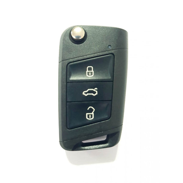 Cheie Completa VW Briceag 3 Butoane 433MHZ Si Cip 202AD