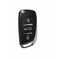 Carcasa Cheie Peugeot, 3 But, cu loc pentru baterie