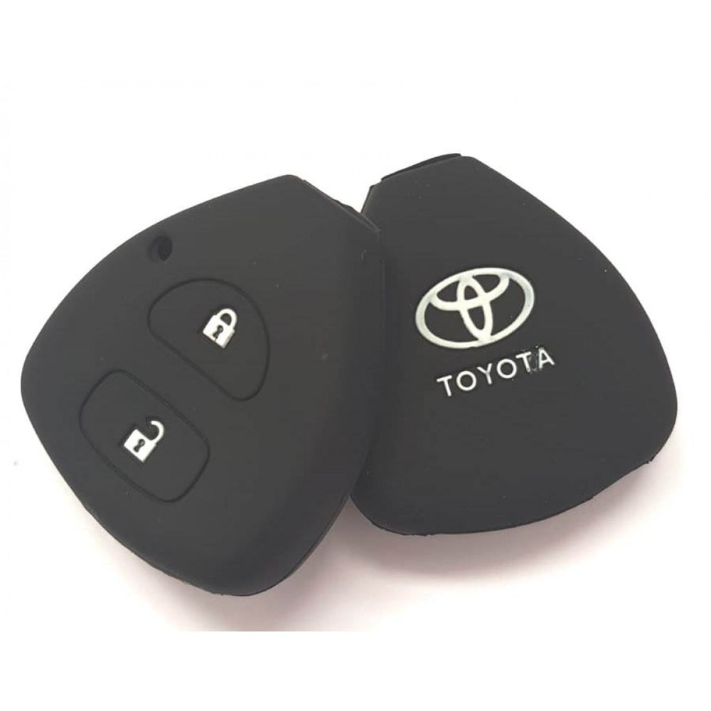 Husa Silicon Toyota 2 Butoane Cu Emblema