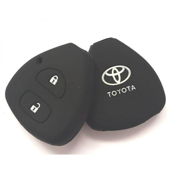 Husa Silicon Toyota 2 Butoane Cu Emblema