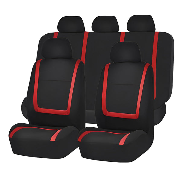 Huse scaune auto universale - roșii