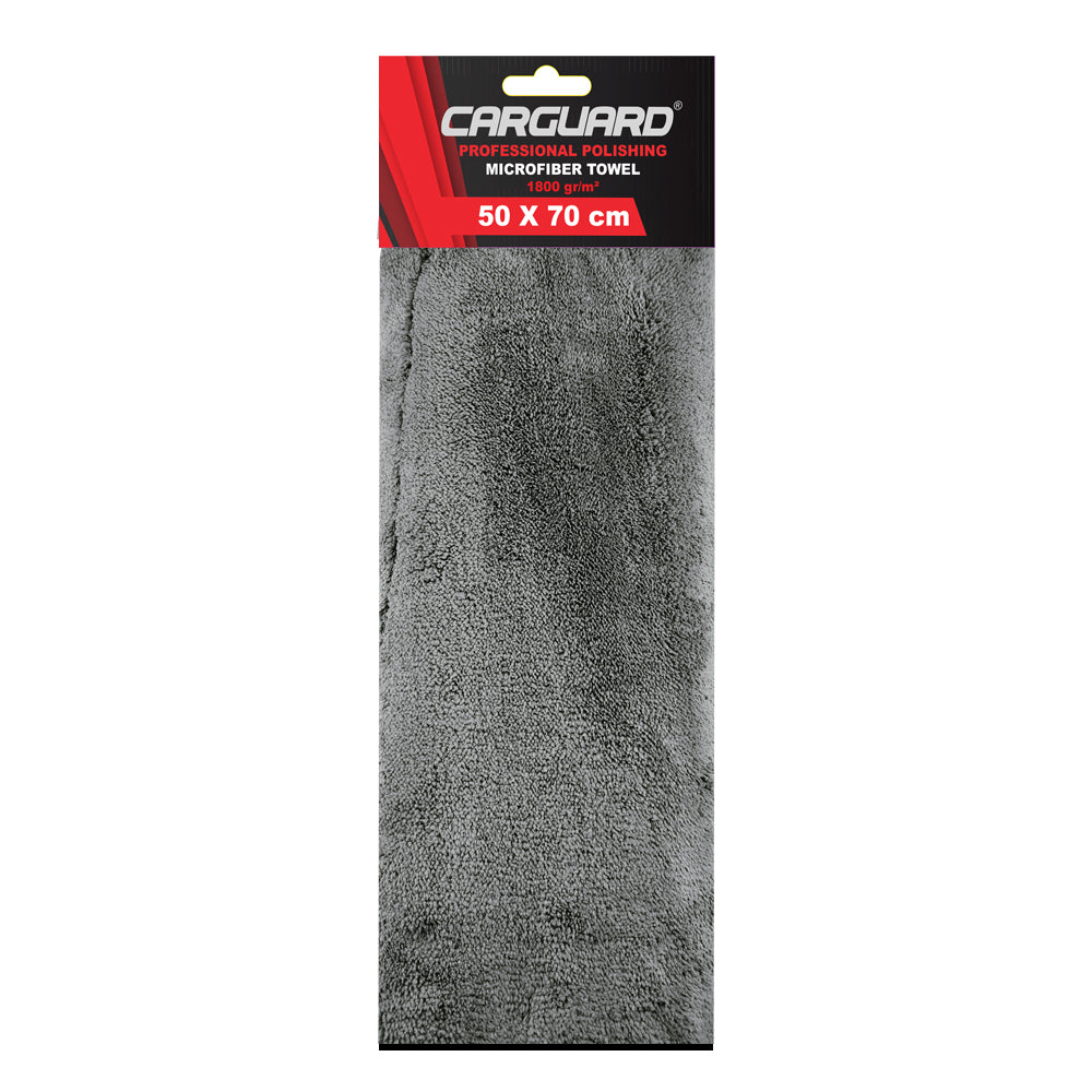 Lavetă Premium de microfibră cu o densitate rară de 1600 g/m²- 50x70 cm - Carguard - Absorbție Extremă și Protecție