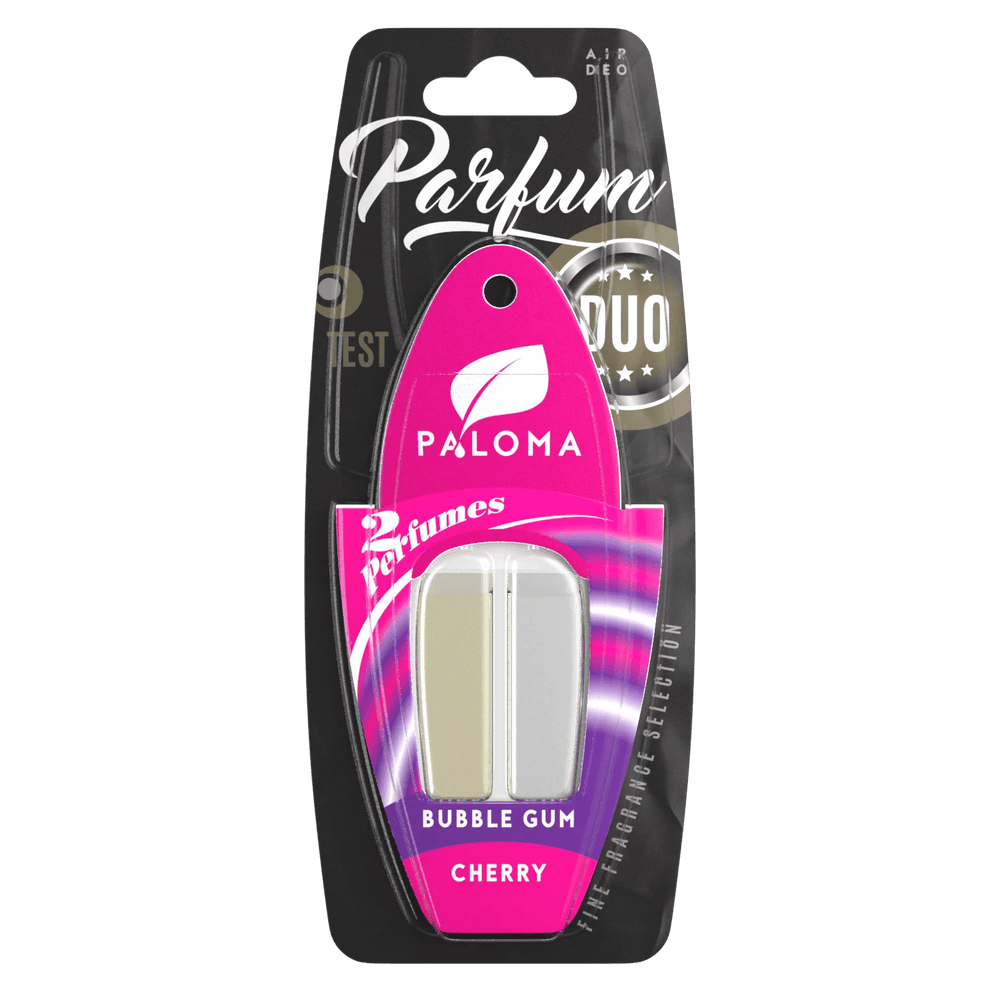 Odorizant Auto Premium Paloma Parfum DUO Cherry/Bubble Gum 2x3ml