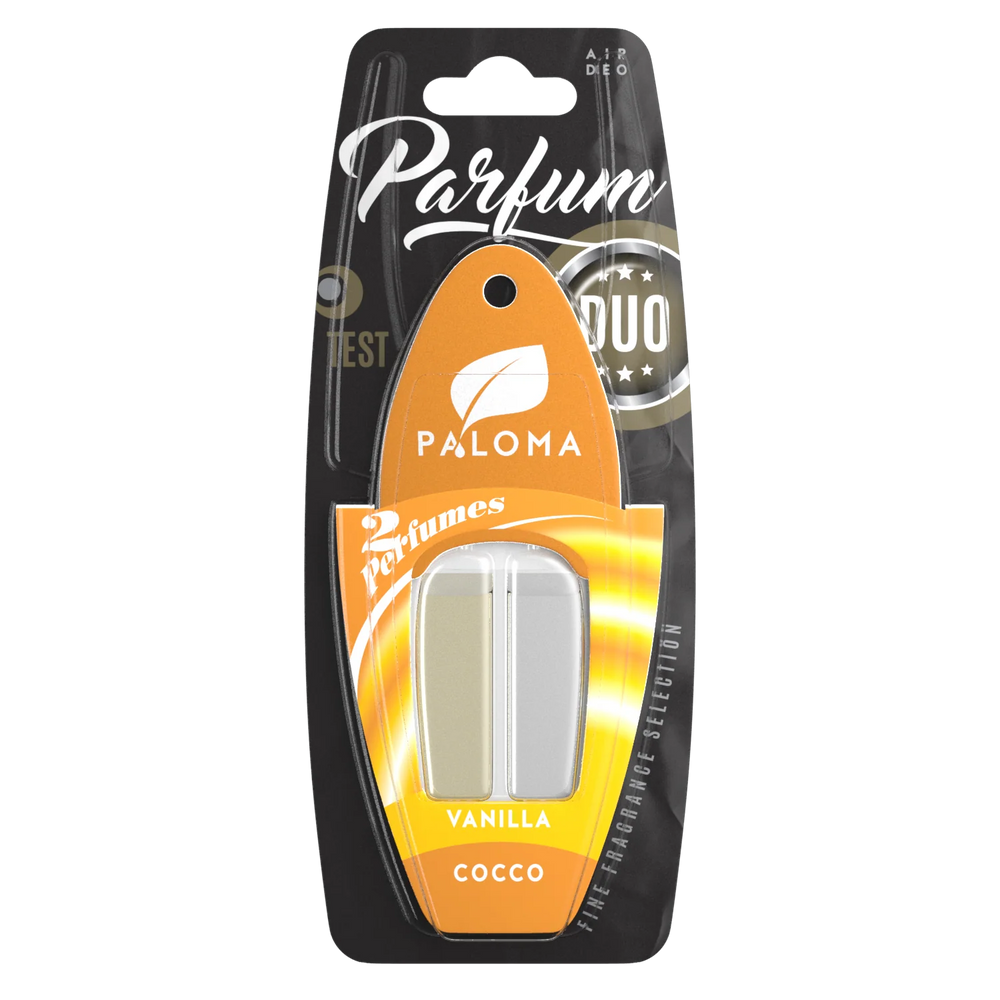 Odorizant Auto Premium Paloma Parfum DUO Vanilla/Coco 2x3ml