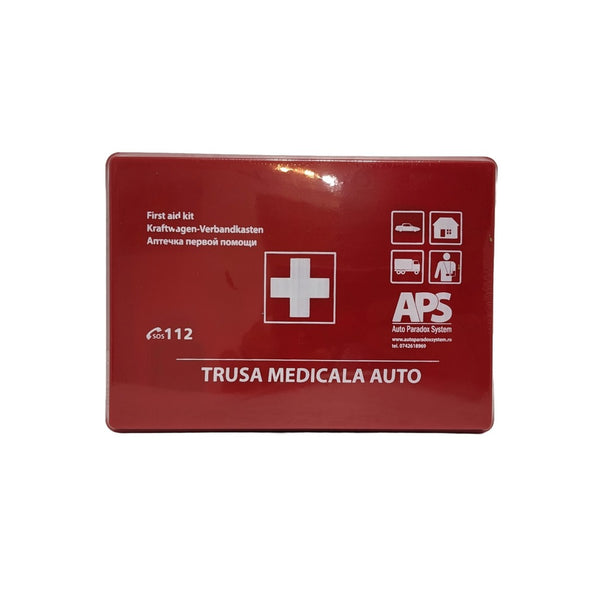 Trusa Medicala De Prim Ajutor Cu Dispozitiv De Resuscitare - Mini - Rosie